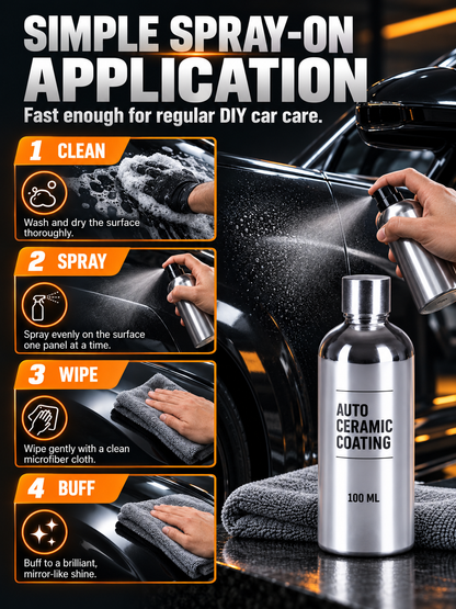 🚗Auto Trend｜Easy Spray Car Shine & Coating