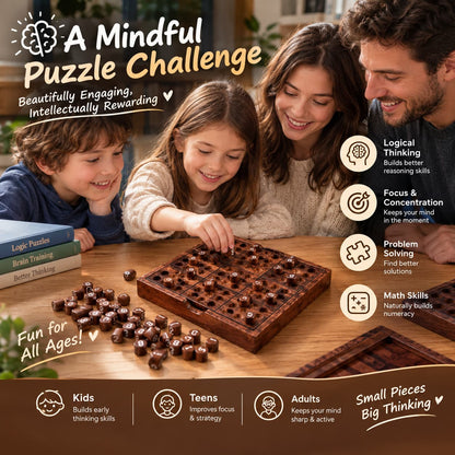 Wooden Sudoku Set & Guide