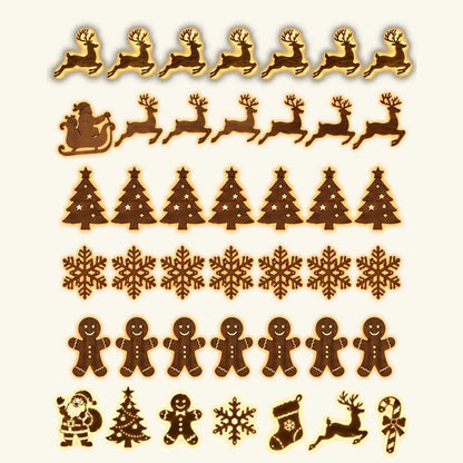 🎄 Christmas Glow Wall Silhouette Lights