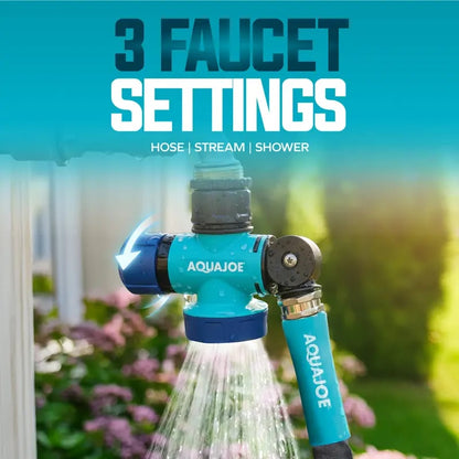 💦 Aqua Joe Multi-Function Garden Hose Connector