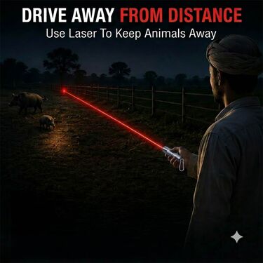 🔥Buy 1 Get 1 Free🔥Animal Repellent Laser Keychain With Flashlight And Money Detector
