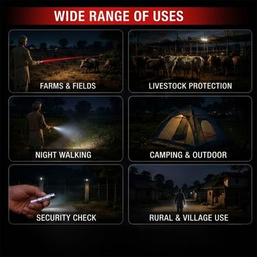 🔥Buy 1 Get 1 Free🔥Animal Repellent Laser Keychain With Flashlight And Money Detector