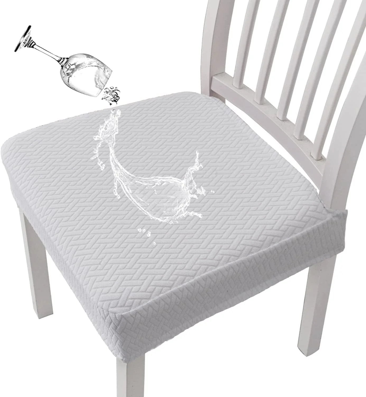 🎅🔥 Waterproof Jacquard Chair Covers! Durable, Stylish & Easy-Clean 🪑✨