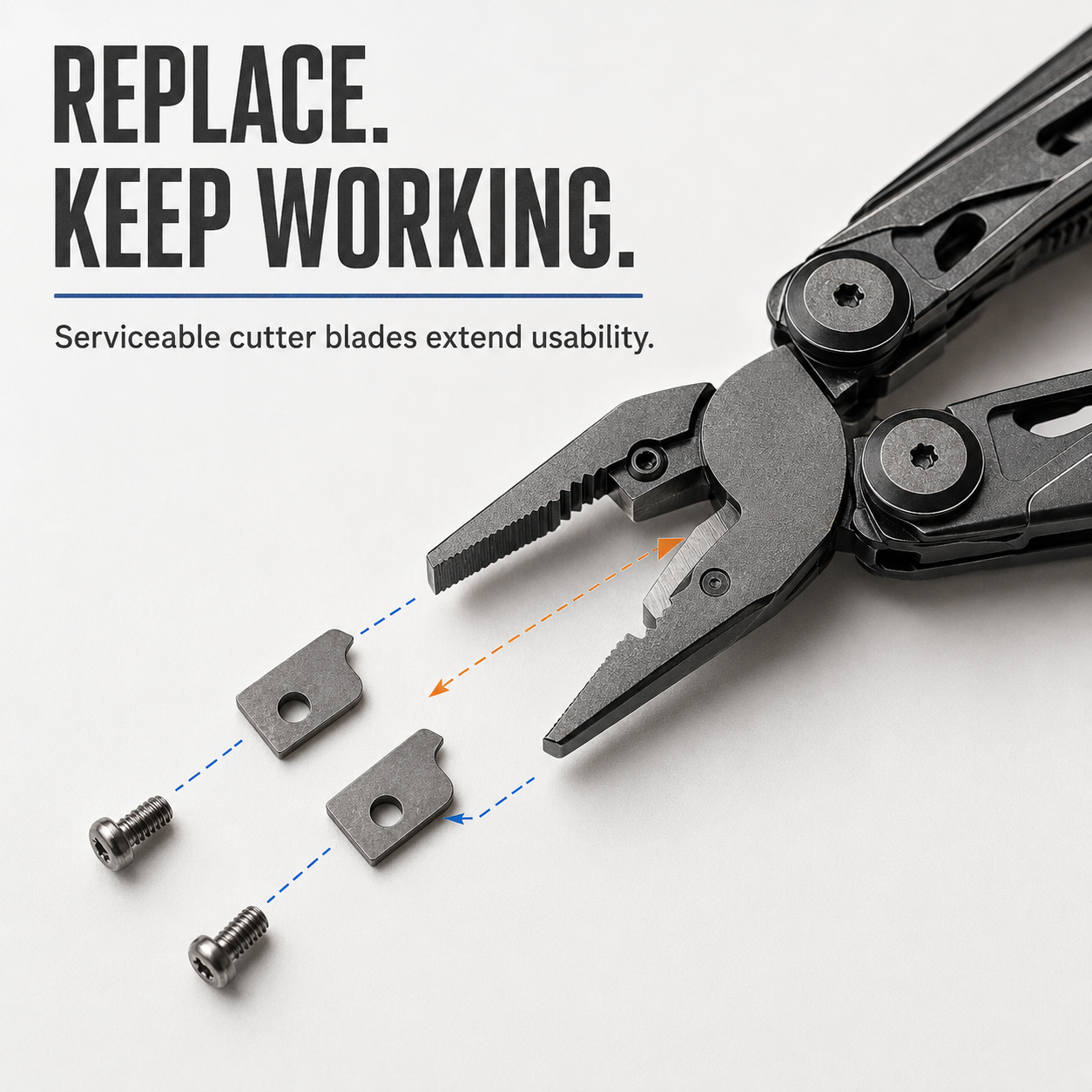28-in-1 Stainless Steel Multi-Tool Pliers – Foldable Pocket Tool for Camping, Hiking, Fishing & Everyday Repairs