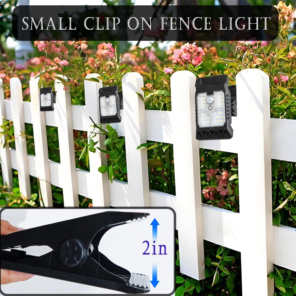 Solar Motion Sensor Lights☀️🏡Auto On/Off, Weatherproof & Powerful
