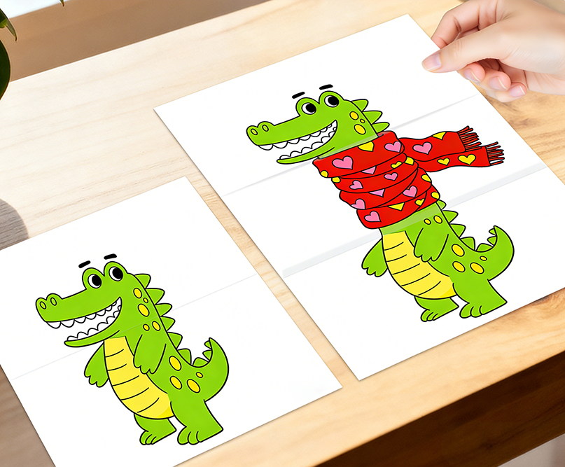 🎨Magic Folding Drawing Book