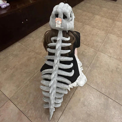 🦖 Realistic Dinosaur Skeleton Costume Set – The Ultimate Spooky Costume for Halloween