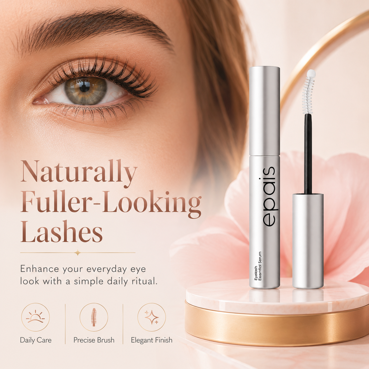 Eyelash Growth Serum – Fuller, Longer Lashes | Daily Lash Enhancing Treatment