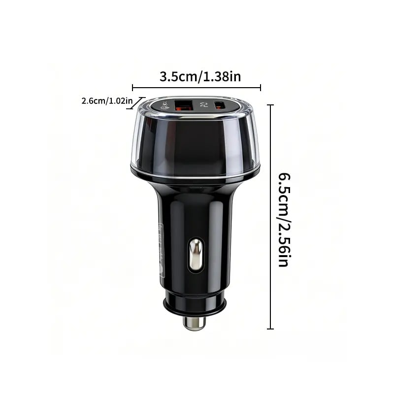 2-in-1 Smart Car Charger & Vehicle Tracker