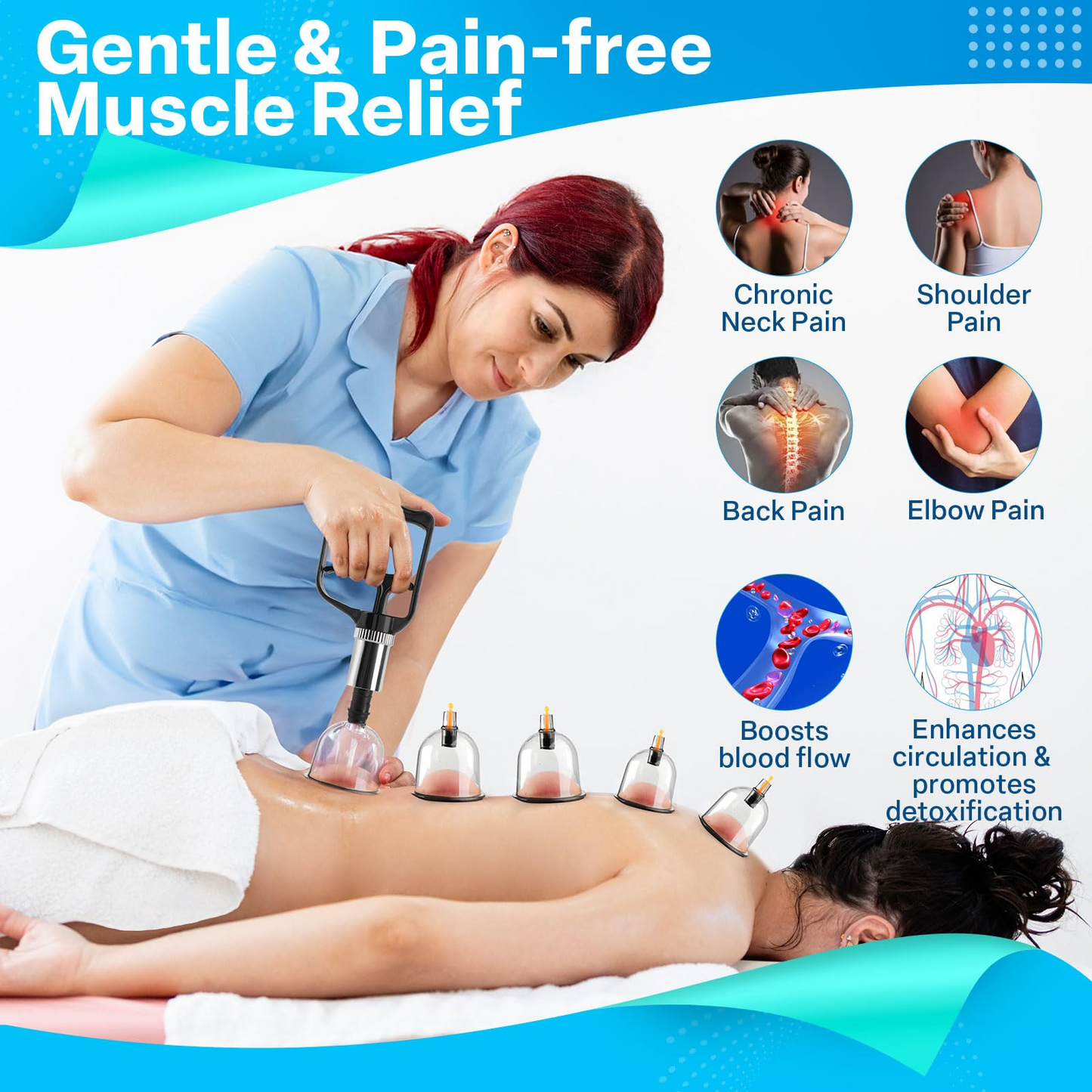 🏺 Finally, a Cupping Set That Won't Break – PC Material & Upgraded Pump
