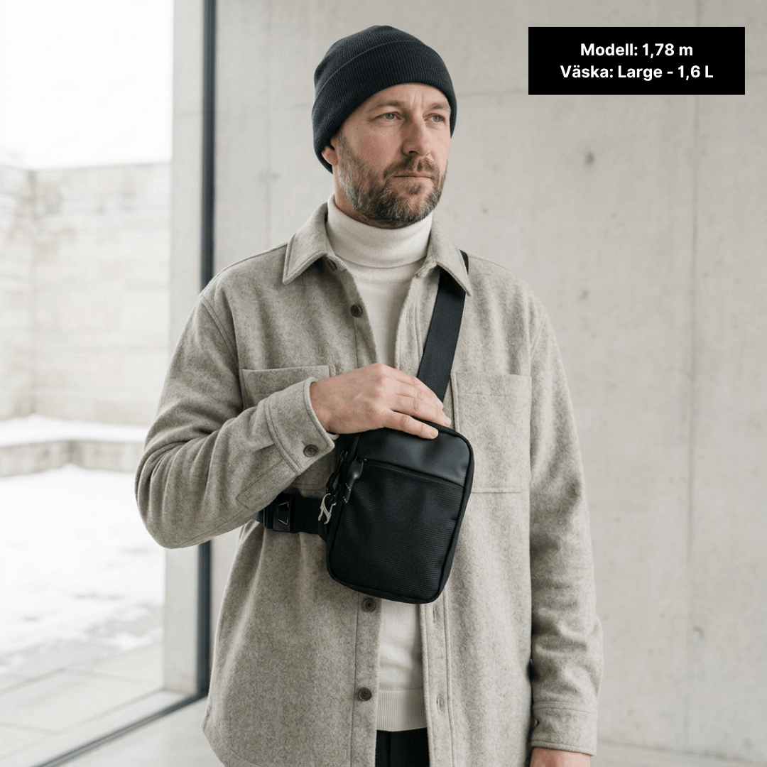🛡️ Travel Sling Bag – Discreet Secure Sling Pack Keeps Valuables Safe