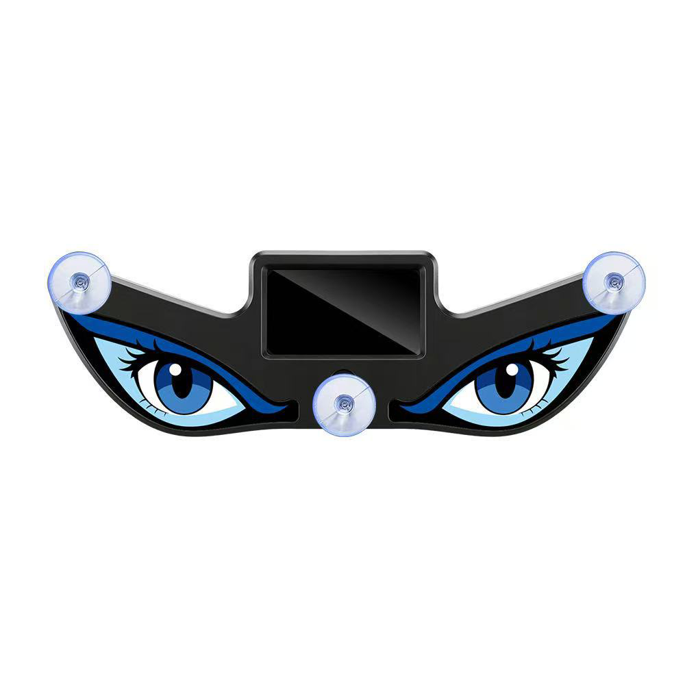 🚗👁️2 - PACK Dynamic LED Car Rear Window Display – Vampire Devil Eye Emoji Panel