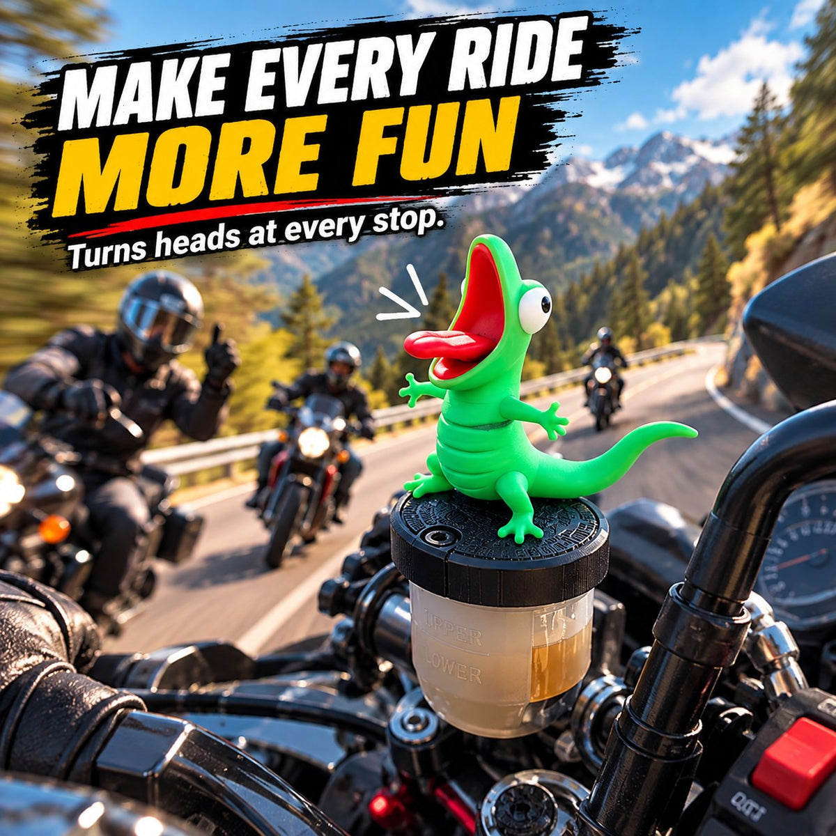 🔥Last Day 49% OFF - 🦎The Lizard RIDEBUDDY™