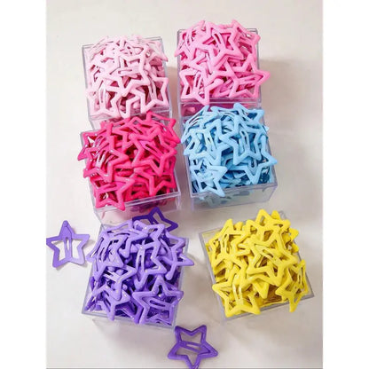 Color random Colorful Dopamine Hair Accessory Set