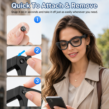 LED Light Blocking Stickers for Smart Glasses – Discreet Privacy Cover