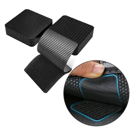 🚗✨Heavy Duty Waterproof Self-Adhesive Double Sided Hook and Loop Strips