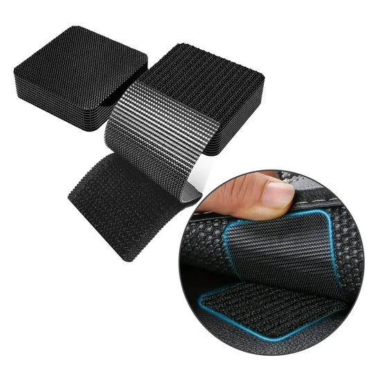🚗✨Heavy Duty Waterproof Self-Adhesive Double Sided Hook and Loop Strips