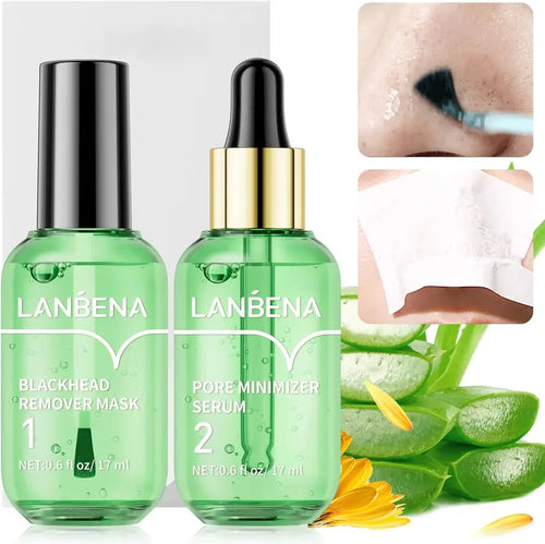 Green Tea Pore Minimizer Serum Peel Off Mask for Pores, Nose, Chins & Face