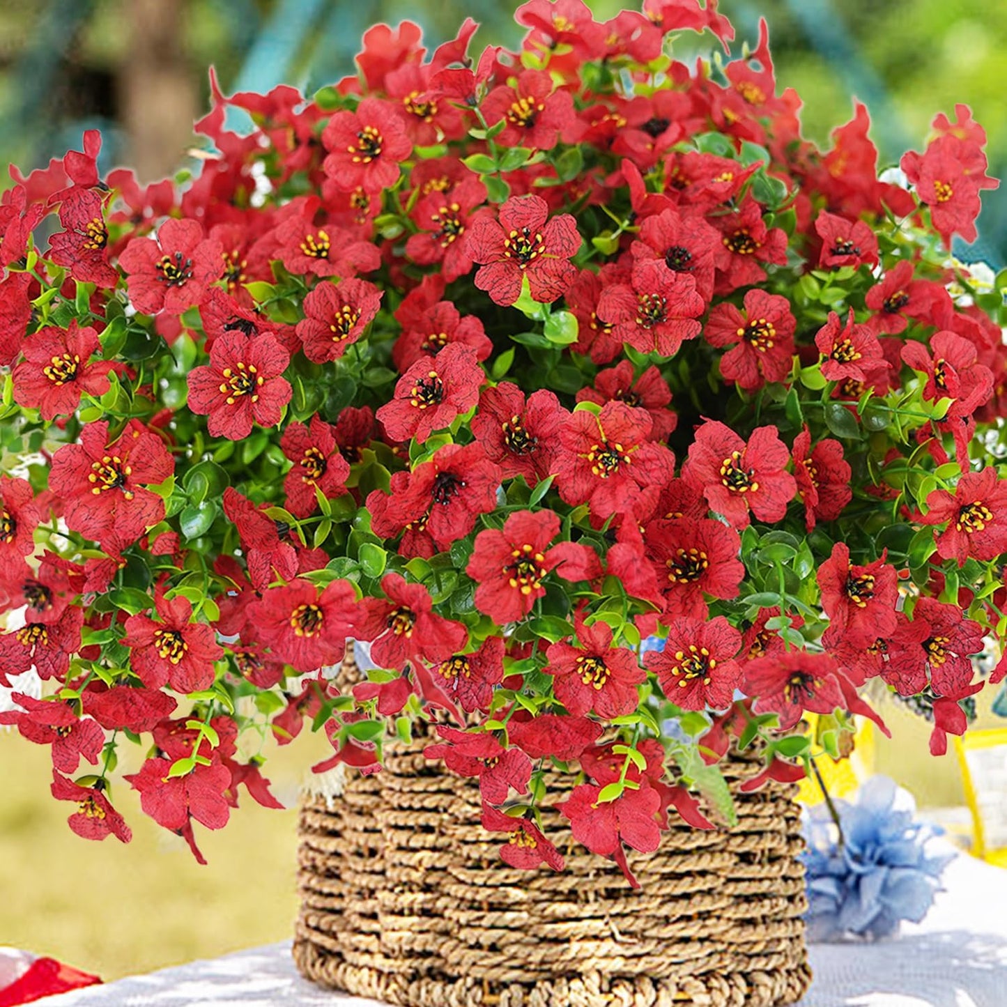 🌱🌺UV Resistant Colorful Artificial Flower