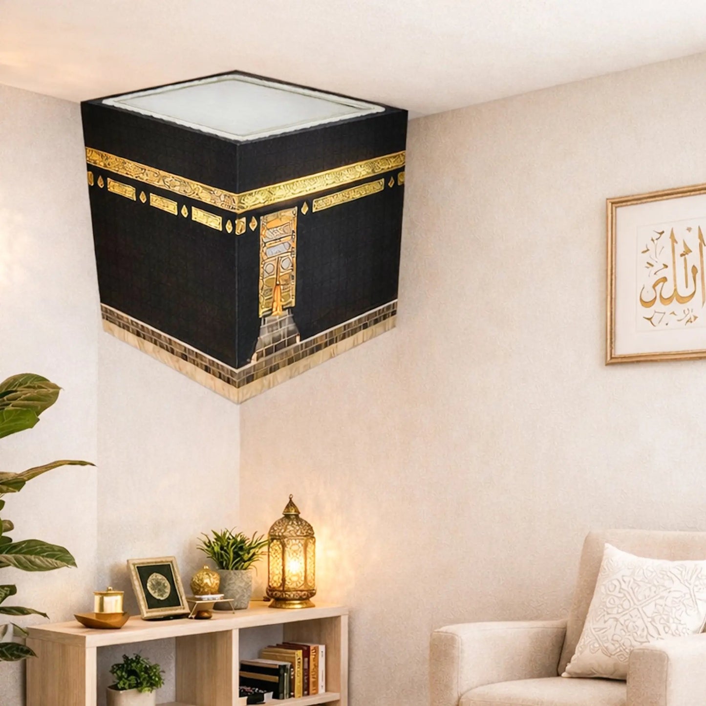 🕋Kaaba 3d vision Simulation Wall Stickers-✨ Waterproof, Self-Adhesive