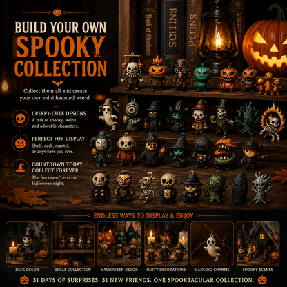 👻 31 Nights of Fright – Halloween Surprise Countdown Box
