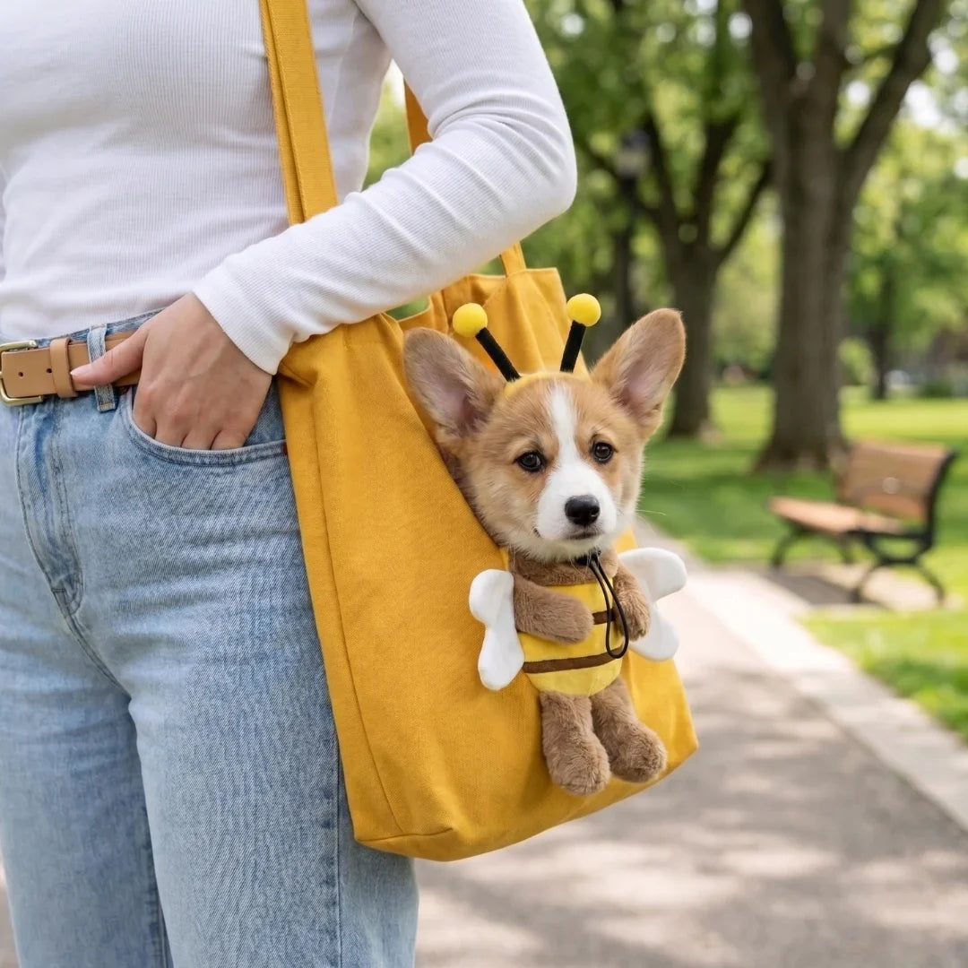 🐶🐱 Portable Pet Carrier Tote Bag – Comfortable Travel Bag for Dogs & Cats
