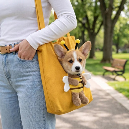 🐶🐱 Portable Pet Carrier Tote Bag – Comfortable Travel Bag for Dogs & Cats