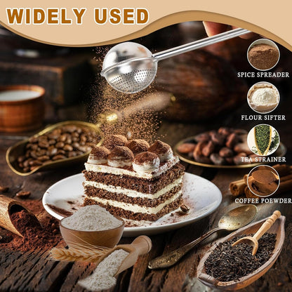 🔥Hot Sale 49%🔥Multifunctional Stainless Steel Powder Sifter