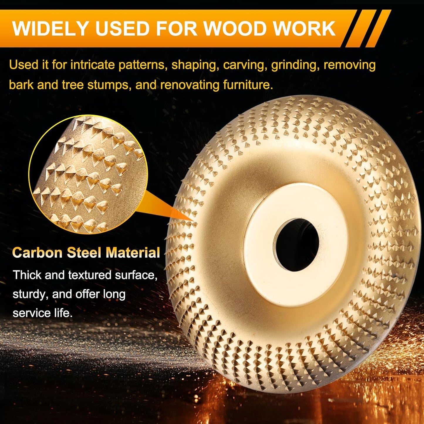 🪵Heavy-Duty Wood Carving Disc Set (3PCS)