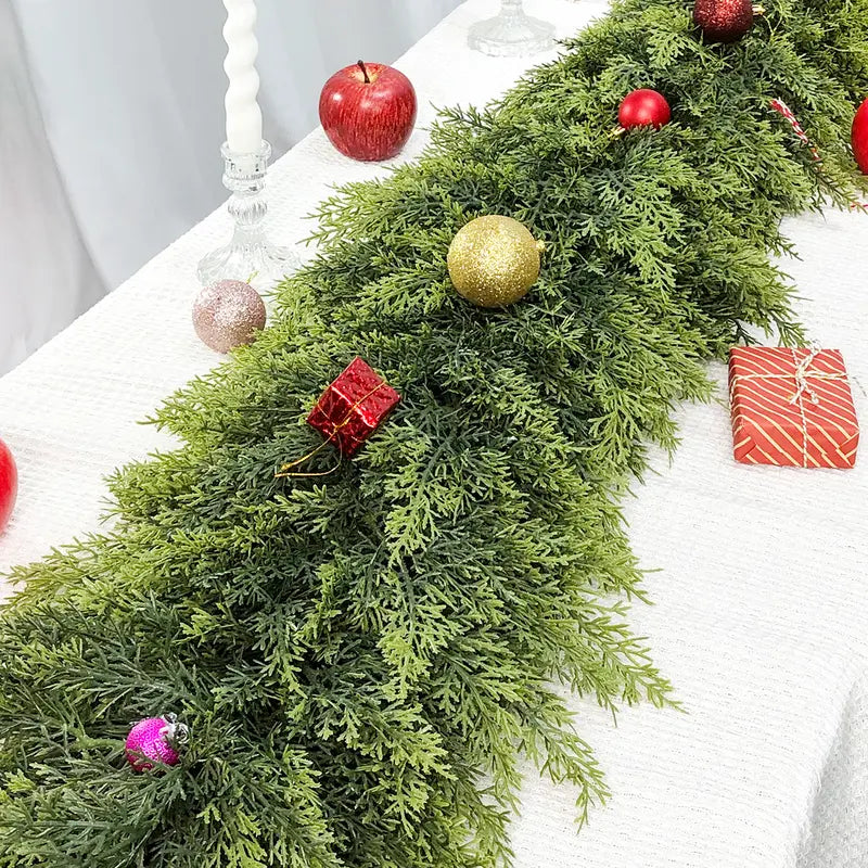 6FT Real Touch Artificial Cedar Garlands