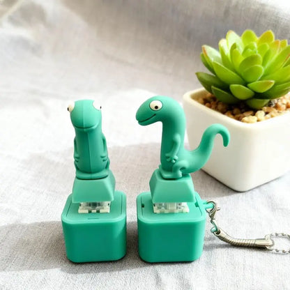 Button Keychain-Real Sound & LED Light