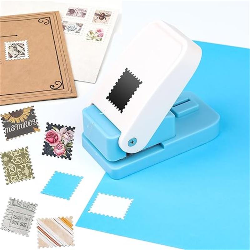 🔥3D Stamp Shape Punch– Ideal for Scrapbooking, Journals, Paper Crafts, DIY Projects & Cardstock
