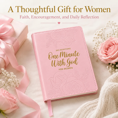 🤍365 Daily Devotional Journal for Women|A Moment With God Every Day