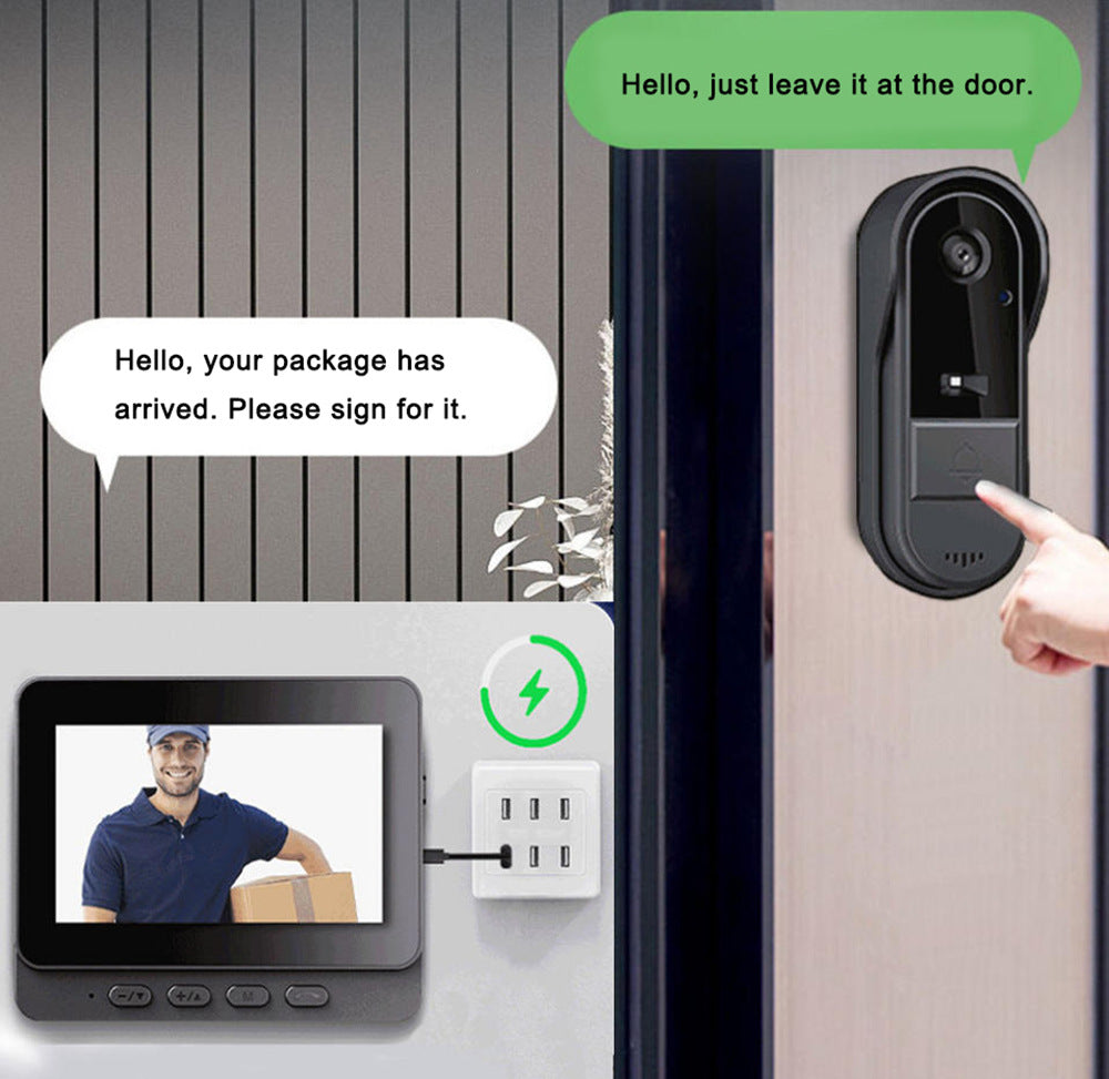 X8 WiFi-Free Video Doorbell Kit