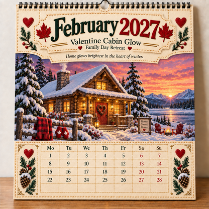 🇨🇦🍁 2027 Canada 160th Anniversary Wall Calendar 🍁🇨🇦