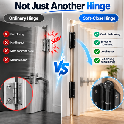 🚪 Soft-Close Self-Closing Door Hinge – Smooth, Controlled & Quieter Closing