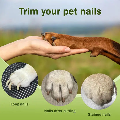 2-in-1 pet nail clipper and grinder