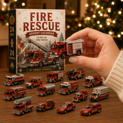 🎅Christmas Early Bird Sale🚒Fire Rescue 24-Day Advent Calendar