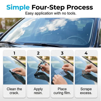 🔥Hot Sale🧽🔧 Windshield crack? DIY fix in minutes. UV resin kit that actually works. ✨
