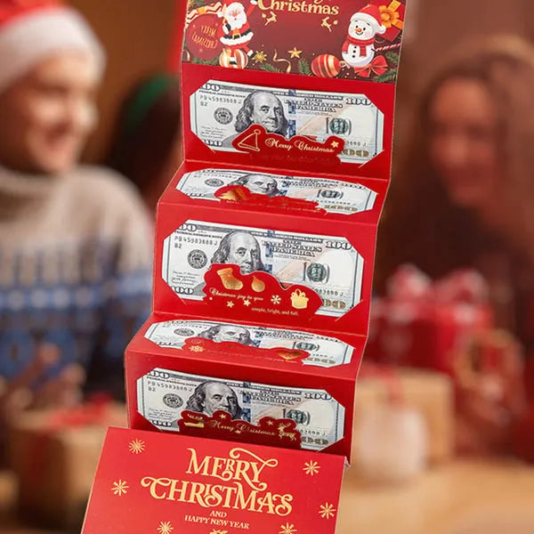 🎁BUY 1 GET 1 FREE🎅🎄Foldable 6-Slot Christmas Red Envelope