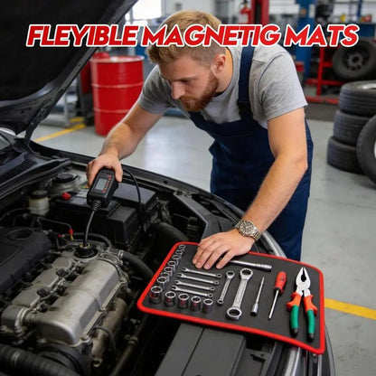 Father's Day Special – 50% OFF!🛠️‌Flexible Magnetic Tool Mat & Tray Holder
