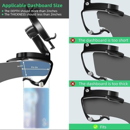 🚗Buy 2 Free Shipping🔥360° Universal Phone Holder | Multi-Angle Adjustable Stand for All Devices