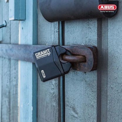 ABUS 37/80 Granit High Security Padlock - Hidden Closed Shackle Hardened Steel Lock