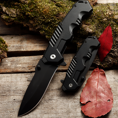 Durable Steel, Compact Power – Your Ultimate Outdoor Folding Knife!