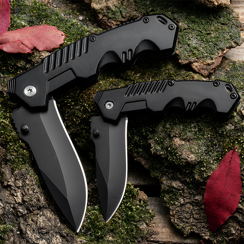 Durable Steel, Compact Power – Your Ultimate Outdoor Folding Knife!
