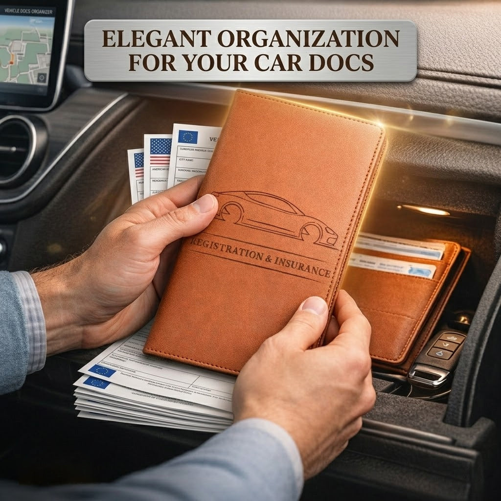 ✨Car Registration & Insurance Card Holder