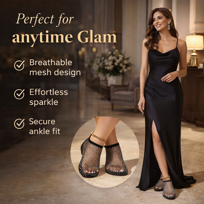Last Day 70% Off Women's Rhinestone Flat🩴🏖️