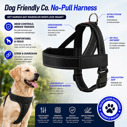 🐾 Dog Friendly Co. Harness– Safe, Secure & Ultra-Comfortable Fit for All Dogs