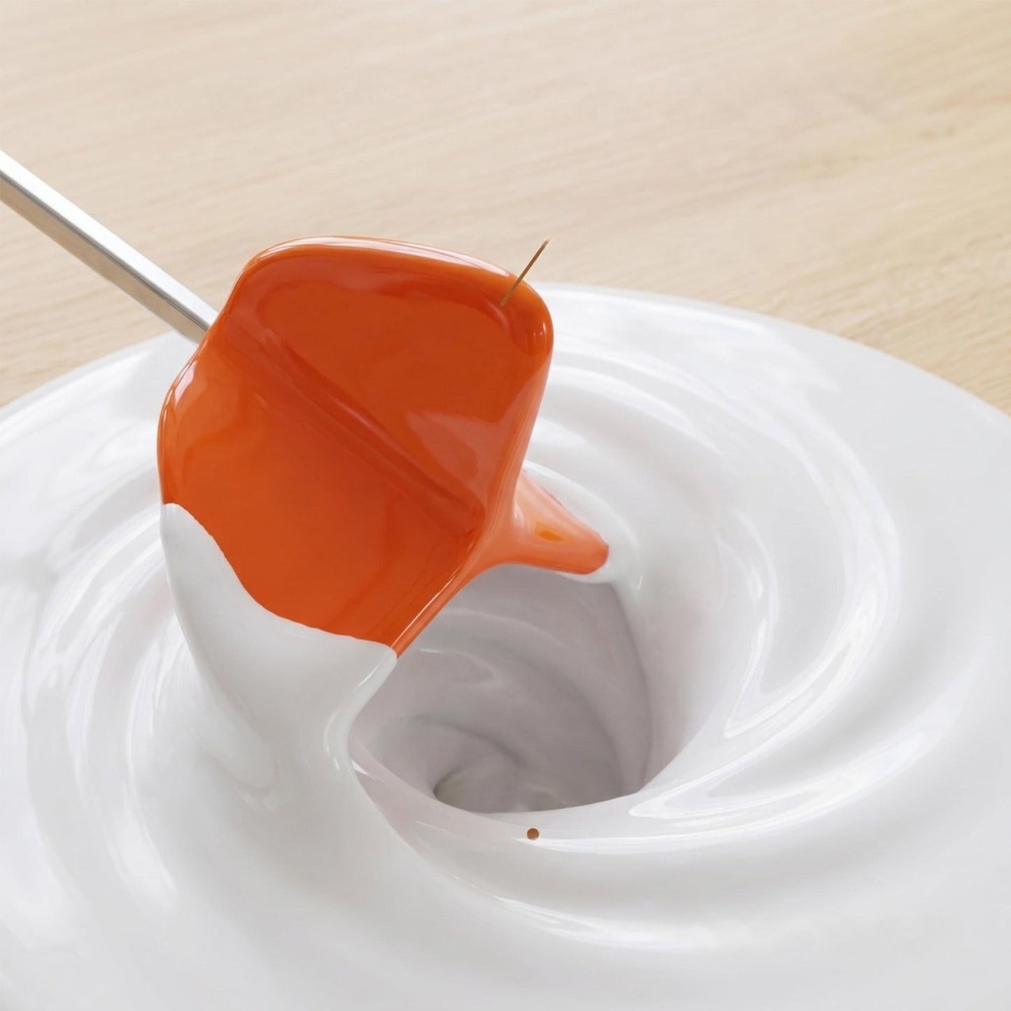 Easy-Clean Silicone Drill Mixer – Fits All Standard Drills