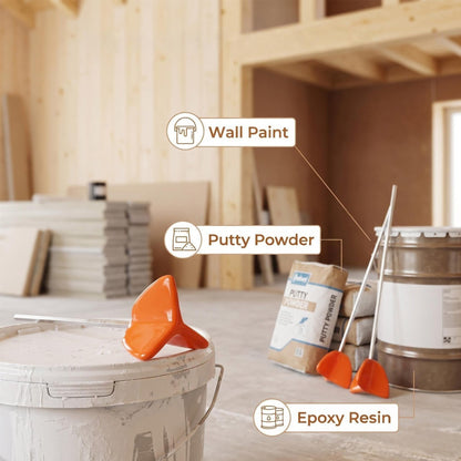 Easy-Clean Silicone Drill Mixer – Fits All Standard Drills